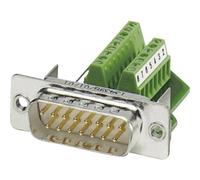 Phoenix Contact 1688078 VS-15-ST-DSUB/16-MPT-0,5 Spina SUB-D 180 ° Numero Poli