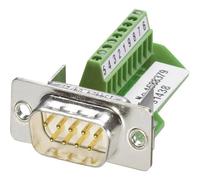 Phoenix Contact 1688379 VS-09-ST-DSUB/10-MPT-0,5 Spina SUB-D 180 ° Numero Poli
