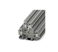 Phoenix Contact 2800570, Morsettiera passante Doppio Grigio