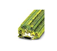 Phoenix Contact 3038480, Morsettiera per guida DIN Verde/Giallo livello Doppio