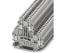 Phoenix Contact 3044636 Morsetto doppio 5.2 mm A vite Grigio 50 pz.