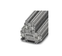 Phoenix Contact 3046663, Morsettiera per guida DIN Doppio Grigio