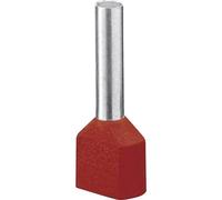 Phoenix Contact 3200810 Capocorda doppio 1 mm² Parzialmente isolato Rosso 100