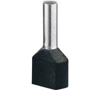 Phoenix Contact 3200823 Capocorda doppio 1.5 mm² Parzialmente isolato Nero 100