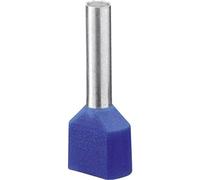 Phoenix Contact 3202847 Capocorda doppio 16 mm² Parzialmente isolato Blu 50 pz