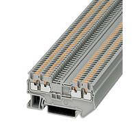 PT 1,5 QUAT S - Morsetto passante, PT 1,5/S-Quattro grigio