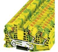 Phoenix Contact 3208786 Morsetto triplo di protezione 12.2 mm Rapido Verde, Gi