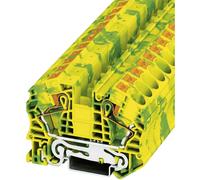 Phoenix Contact 3212147 Morsetto triplo di protezione 12.2 mm Rapido Verde,