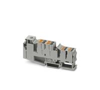 Phoenix Contact 3214080, Morsettiera per guida DIN Grigio