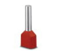 Phoenix Contact 3240679 Capocorda doppio 1 mm² Parzialmente isolato Rosso 100