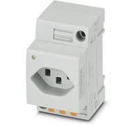 Phoenix Contact 804107 Presa per armadio elettrico EO-J/PT/LED Grigio (L x L)