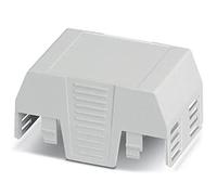 PHOENIX CONTACT EH 45 F-C CS/ABS GY7035 - Custodia per binari, lunghezza 30,3 mm, larghezza 45,1 mm, altezza 75,65 mm, colore grigio chiaro