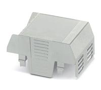 PHOENIX CONTACT EH 52.5 F-C SS/ABS GY7035 - Custodia per binari di supporto, apertura di collegamento su un lato, lunghezza 36,95 mm, larghezza 52,6 mm, altezza 75,65 mm, colore grigio chiaro