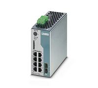 PHOENIX CONTACT FL SWITCH 7006-2GC-EIP Managed Switch 7000, 6 porte RJ45 10/100 Mbit/s, 2 porte combo 10/100/1000 Mbit/s, classe di protezione: IP20, Profinet Performance classe A, EtherNet/IP