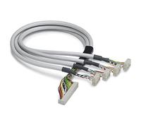 PHOENIX CONTACT FLK 40/4X14/EZ-DR/100/IB32 - Cavo rotondo di controllo Allen-Bradley SLC 500, connettore 1 presa IDC/FLK (1 x 40 poli), connettore 2 prese IDC/FLK (4 x 14 poli)