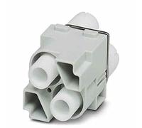 PHOENIX CONTACT HC-M-02-CT-M-HV-16 - Modulo di contatto con 2 poli, 2 contatti di potenza, penna, connettore crimbano, 2900 V/5000 V, 16 A, 0,5 mm² - 4 mm²