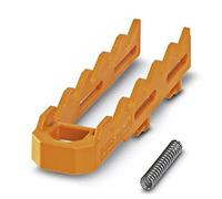 PHOENIX CONTACT HSC-LR 5U KIT 2003 - Alloggiamento per binari di supporto, 5U, sistema di bloccaggio e sgancio rapido, larghezza 16,1 mm, altezza 67,95 mm, profondità 8,8 mm, colore arancione (2003)