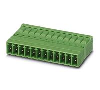 PHOENIX CONTACT IFMC 1,5/9-ST-3,5 - Connettore per circuito stampato, sezione nominale 1,5 mm², verde, numero di connettori 9, famiglia IFMC 1,5/.-ST, dimensioni griglia 3,5 mm, 50 pezzi