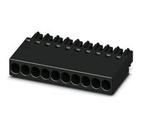PHOENIX CONTACT MCC 0.5/9-ST-2.54 - Connettore per circuito stampato 0,75 mm², sezione nominale 6A, 160V, 9 potenziali, 9 poli, dimensioni griglia 2,54 mm, 100 pezzi, colore: Nero