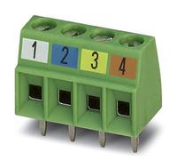 PHOENIX CONTACT MKDS 1/4-3.5 PROFINET 2 morsetti per circuiti stampati, corrente nominale 13,5 A, 4 potenziali, dimensione griglia 3,5 mm, colore verde