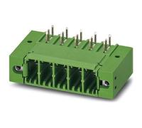 PHOENIX CONTACT PC 5/4-GFU-7,62 - Barra di base per circuiti, 41 A, 630 V, 6 mm², sezione nominale 6 mm², colore verde, 4 numero di potenziali, famiglia PC 5/..-GFU, dimensioni griglia 7,62 mm, lunghezza perno 4,2 mm, 50 pezzi