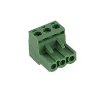 Phoenix Contact Phoenix Safe Terminal Block, 5 poli, morsetto a vite, montaggio PCB, verde, plastica, griglia da 5,08 mm