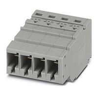 PHOENIX CONTACT PPC 6/4 COMBI Giunto Grigio 1000V 41A 2 Numero di Porte 4 Poli 0.5mm² - 10mm² Sezione 20-8AWG 25 Pezzi