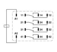 Phoenix Contact REL-IR4/L- 24AC/4X21 Relè industriale 10 pz.