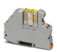 PHOENIX CONTACT RIF-1-RPT-LDP-24DC/2X21/FG Modulo relè preassemblato con base relè, relè di sicurezza con contatti forzati secondo DIN EN 61810-3, indicatore a incastro, 10 pezzi