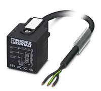 PHOENIX CONTACT SAC-3P-5.0-PUR/A-1L-Z 110V - Cavo con sensore e attuatore, 3 poli, lunghezza cavo 5 m, colore: Nero/Grigio