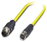 PHOENIX CONTACT SAC-3P-MS/0.5-542/M8FSSH SCOBK - Cavo a 3 poli, schermato, 0,5 m, colore: Giallo