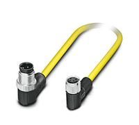 PHOENIX CONTACT SAC-4P-MR/0.5-542/M8 FR SCO BK - Cavo per sensore/attuatore, 4 poli, codifica A, lunghezza cavo 0,5 m, colore: Giallo