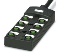 PHOENIX CONTACT SACB-8/16-L-3.0PUR SCO P - Scatola di sensori / attuatori a 8 slot, 5 poli, lunghezza cavo 3 m