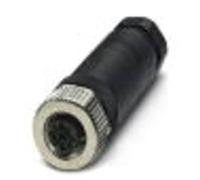 PHOENIX CONTACT SACC-DSI-M8MS-8CON-M8-L180 SH - Connettore per sensore/attuatore a incasso, connettore posteriore, spina, 8 poli, montaggio posteriore a vite con filettatura M8, 6,165 g
