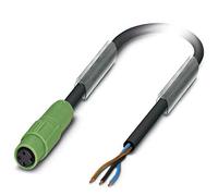 PHOENIX CONTACT SACC-MINFS-5CON-PG 9 - Connettore universale a 5 poli, presa diritta 7-8" UNF, codifica A, attacco a vite, in zinco pressofuso, materiale zigrinato nichelato, raccordo per cavo Pg9