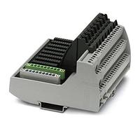 PHOENIX CONTACT VIP/S/MC/BASE 25-32/L/C/EX modulo base VIP con accessori di ingresso/uscita (IOA) offre una configurazione universale del canale con marcatori per i canali 25-32