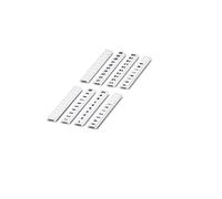 PHOENIX CONTACT ZBF 5.LGS:FORTL.ZAHLEN 41-50 - Nastro dentato piatto, 10 pezzi, 41-50 numeri continui, 0,560 g, bianco, 10 pezzi