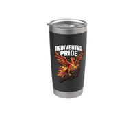 Phoenix Freedom Forza e Rising From Ashes Rebirth Renew Bicchiere termico in acciaio inox doppia parete