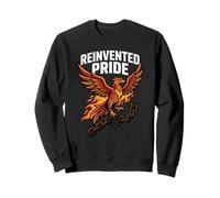 Phoenix Freedom Forza e Rising from Ashes Rebirth Renew Felpa