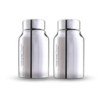 PHOENIX GRAVITY Postreat - Set di 2 elementi di riduzione del fluoruro in acciaio inox AISI 304 PF-4, rimuove > 95% di fluoruro, compatibile con Phoenix Smart Carbon (nero) elementi filtranti