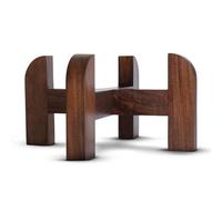 PHOENIX GRAVITY Supporto in teak di alta qualità, realizzato a mano, appositamente progettato per sistemi di filtrazione dell'acqua da 12 litri.