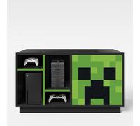 phoenix group AG Lowboard, Legno Vetro, Nero, 1 Tür