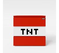 phoenix group AG Minecraft - Cassettiera con 3 cassetti, dadi TNT, rosso/bianco