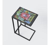 phoenix group AG Minecraft - Tavolino da tavolino, comodino, con stampa Minecraft e telaio in metallo