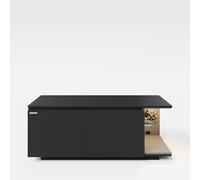 phoenix group AG Tavola bassa, legno, nero, 2 ante