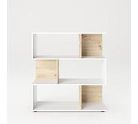 phoenix group Scaffale SHELFY con 6 scomparti, rovere Artisan con bianco