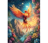 Phoenix in Fiery Flames Puzzle 1000 Pezzi Sfida Logica E Pazienza Mitos Animal Planta Rompicapo Per Menti Brillanti Stimolo Cognitivo Esercizio Mentale Regalo Per Laurea 1000 PCS
