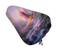 Phoenix is Flying - Coprisedile per bicicletta con coulisse, impermeabile, protegge dal sole e dalla polvere, unisex, per mountain bike