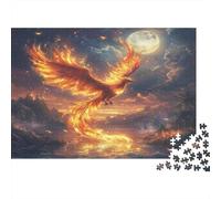 Phoenix Jigsaw Puzzle Impossible 1000Pcs cielo notturno montagna Decorazione Per La Casa. Rilassamento E Intelligence Per Adulti E Ragazzi Da 14 Anni 1000pcs (75x50cm)