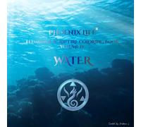 PHOENIX LIFE: Elemental Coloring Book - Volume 4: WATER: Adult Coloring Book with Water Element Designs: Flow, Intuition, Reflection, and Emotional Calm